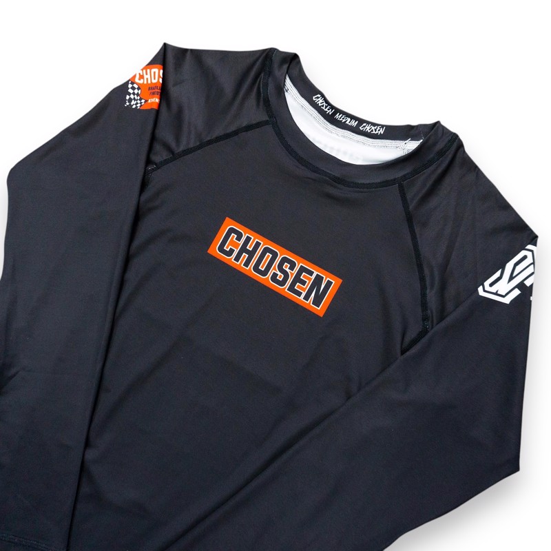 CHOSEN true Rashguard-black